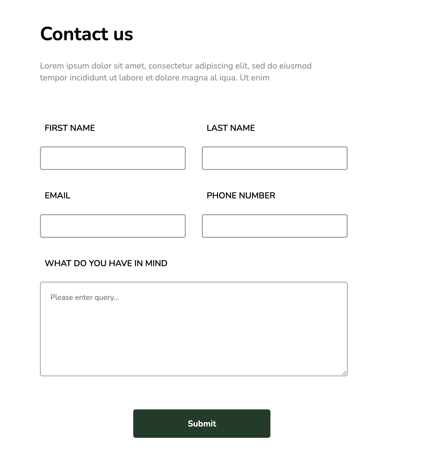 Contact designs for websites: Responsive HTML5 Contact Form Tablet